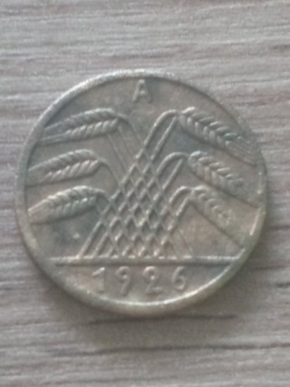 5 Reichspfennig 1926 A