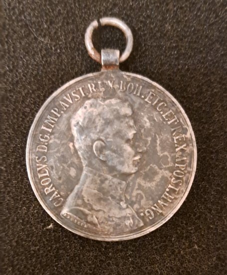 Stříbrná medaile za chrabrost