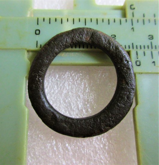 Bronzový zřejmě postrojový kroužek