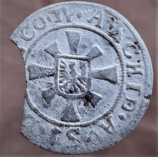 Malá mince Leopold I. - orlice doprava