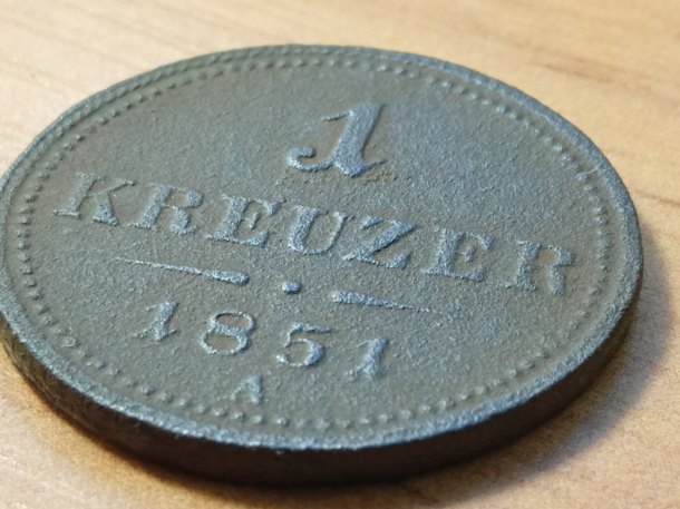 1 Kreuzer 1851 A.