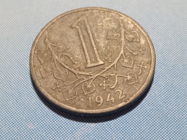 1 koruna 1942