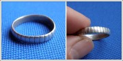 Stříbrný prsten bez puncu