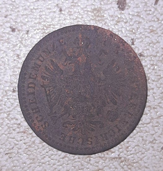 1 krejcar 1860