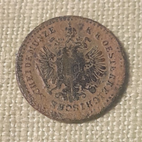 5/10 Kreuzer  1858