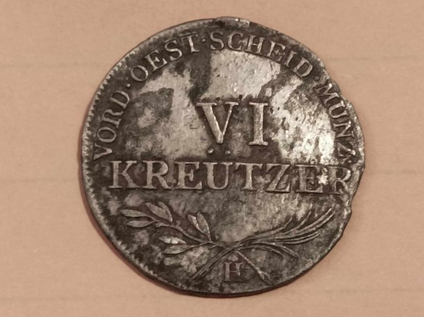 VI Krejcar 1804 H, Günzburg - pro Přední Rakousko
