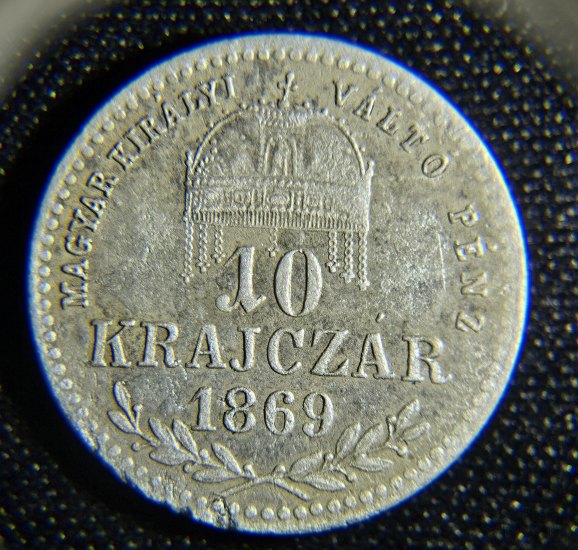 10 Krajczár 1869 FJ