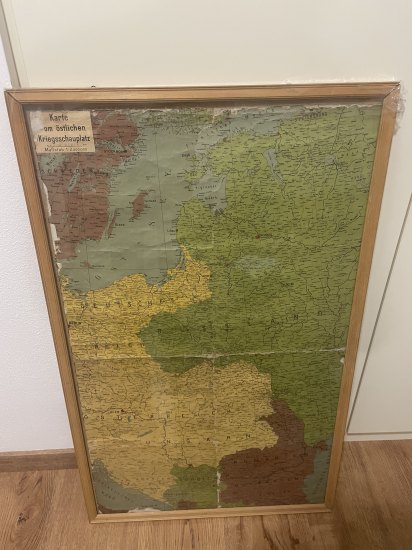 Mapa východní fronty