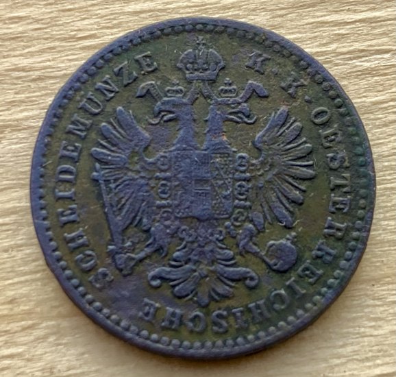 1 Krejcar 1859 A