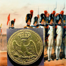 Napoleonova císařská garda - knoflík