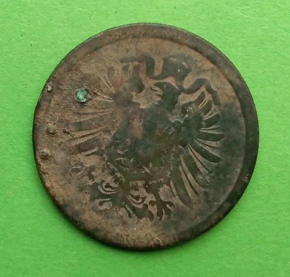 2 pfennig 1874.