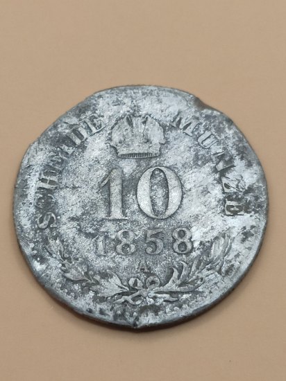 10 kreuzer 1858 A
