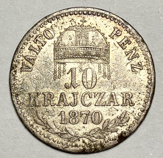 10 Krajczár (1870)