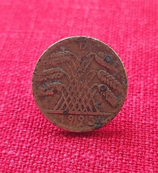 Výmarská mince 1925