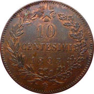 10 Centesimi - Umberto I