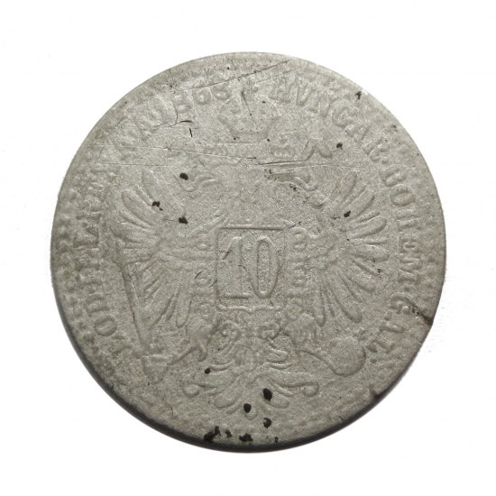 10 kreuzer - 1868