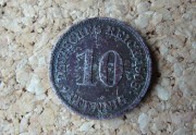 10 deutsch pfennig 1908
