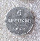 6 kreuzer 1849 - moj prvy