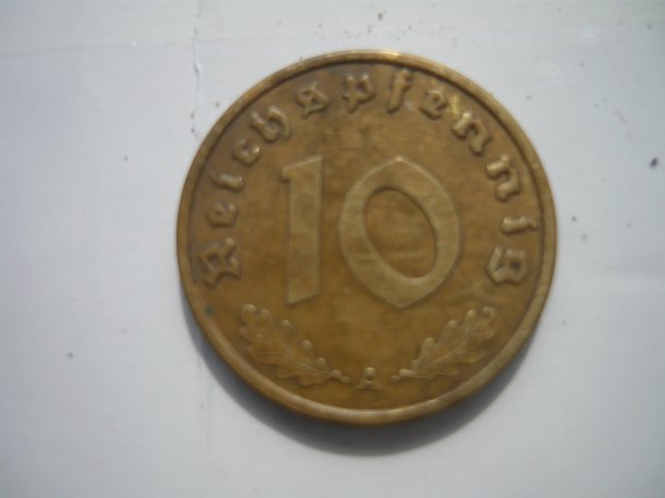 10 Reichspfenig 1938 A