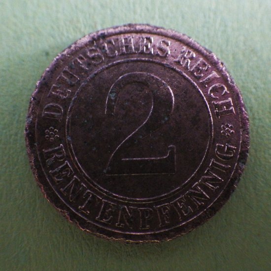 2 Rentenpfennig 1923