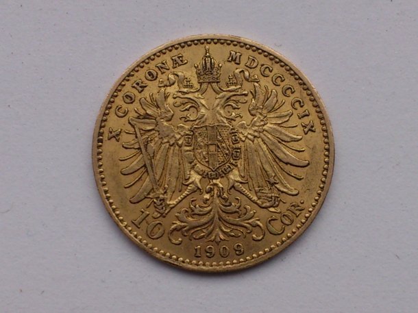 F.J.I. 10 Kronen, 1909
