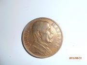 Pamětní mince (85. narozenin T.G.M.)