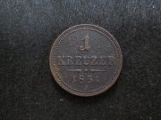 1 kreuzer 1851