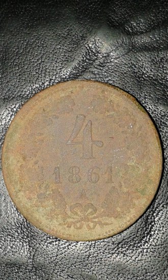 4 Krejcar 1861