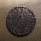 1 Pfennig 1909 Vilem II Pruský