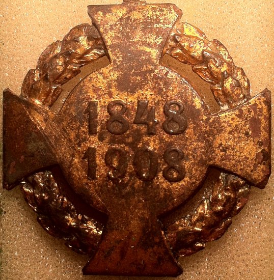 Jubilejní kříž 1908.