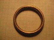 Kroužek 45 mm, bronz.