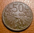50 Haléřů 1948