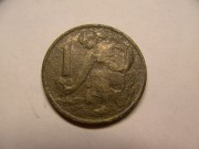 1 koruna československá 1959