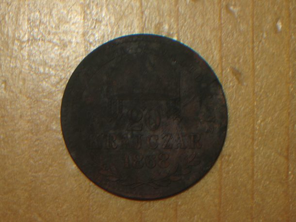 20 grajciar,1868  K.B