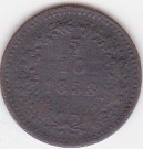 5/10 Krejcar 1858 B