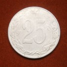 25 haléřů 1954
