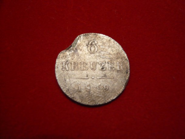 6 kreuzer 1849 A