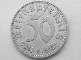 50 Pfennig 1939-hliník