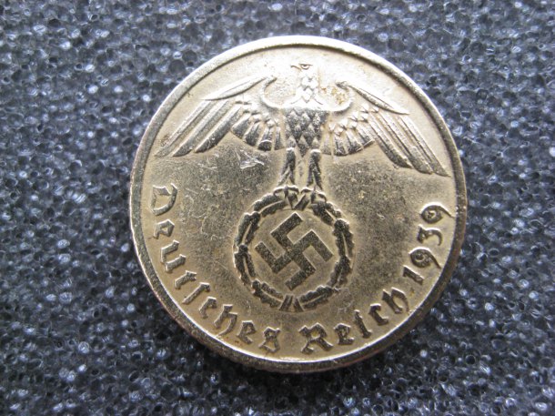 5 Reichspfennig 1939 A