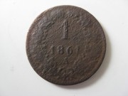 1 Kreuzer 1861 A