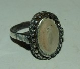 Ag prsten-opál nebo perlet