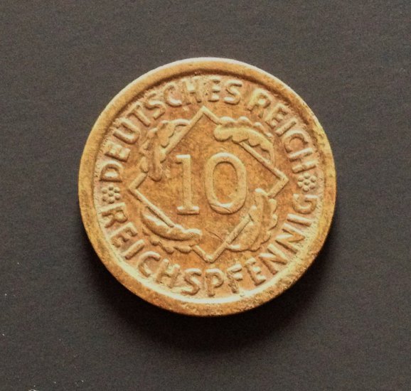 10 Reichspfennig 1930 F