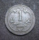 1 Halíř RU 1902