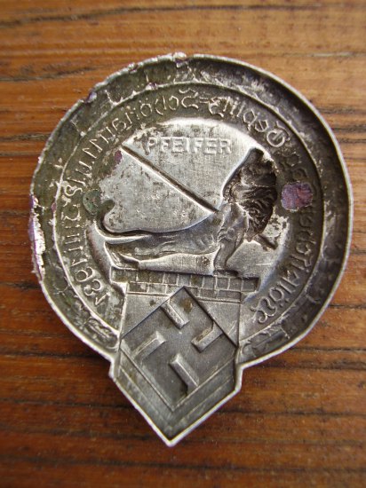 Přiležitostný odznak - lidová slavnost Teplice Šanov 11.-12.7.1931