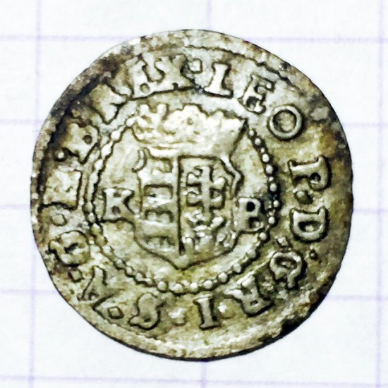 1 Denár L, Leopold I; 1657-1705