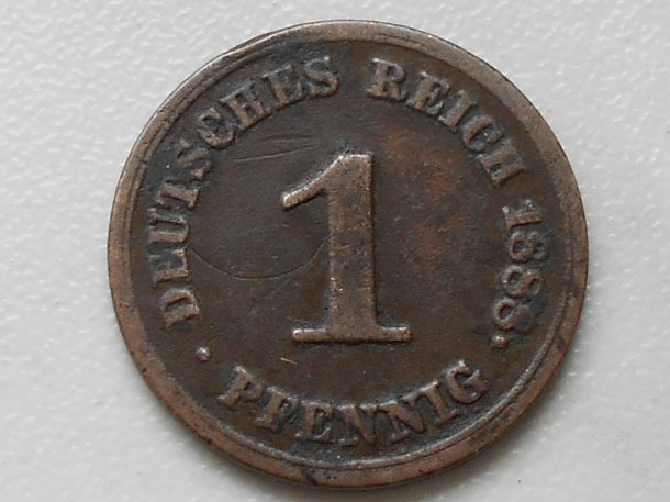 1 Pfennig 1888
