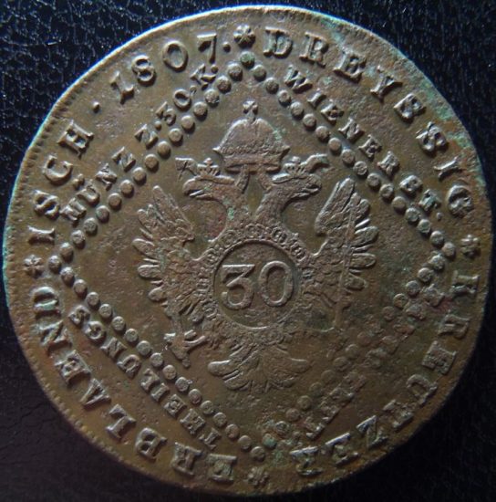 30 Krejcar 1807 S