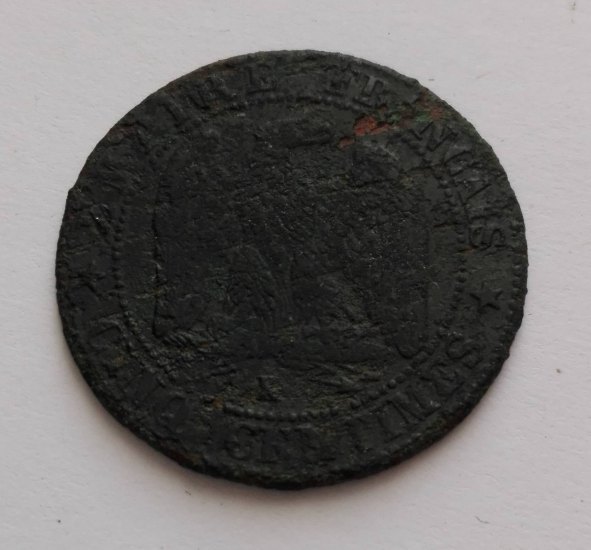 5 Centimes 1854