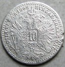 10 kreuzer 1868 FJI