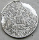 10 kreutzer 1868 FJI